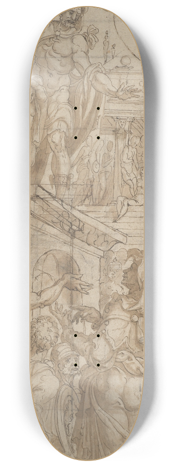 Maarten Van Heemskerck - Ecce Homo 8.25 inch art skate deck