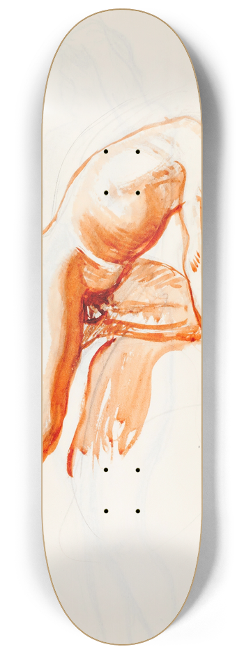 Magnus Enckell - Alaston mies 8.25 inch art skate deck