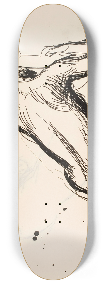 Magnus Enckell - Harjoitelmapiirustus Kultakauteen 8.25 inch art skate deck