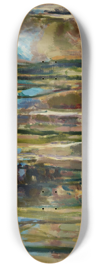 Magnus Enckell - View from Kaivopuisto 8.25 inch art skate deck
