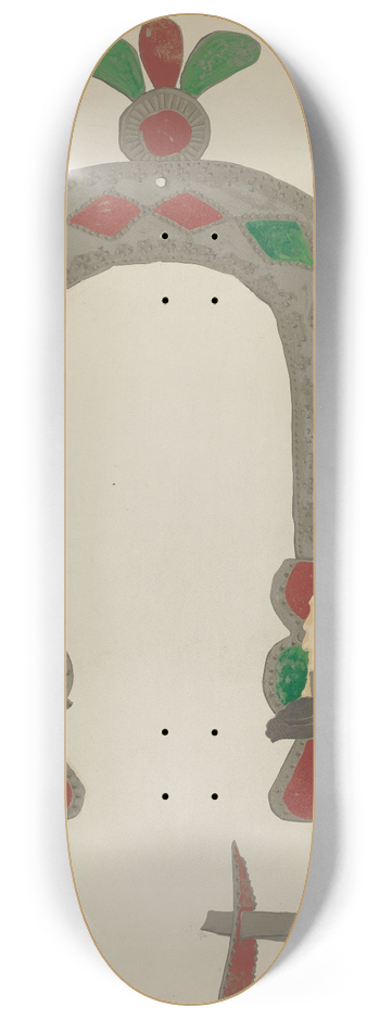 Majel G. Claflin - Candlestick Sconce 8.25 inch art skate deck