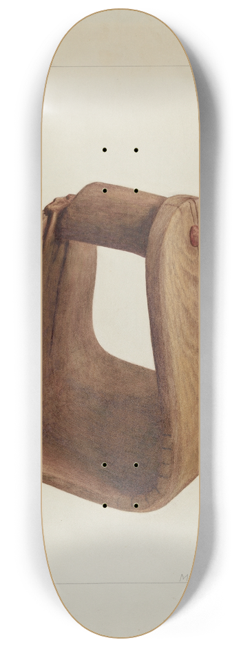Manuel G. Runyan - Saddle Stirrup 8.25 inch art skate deck