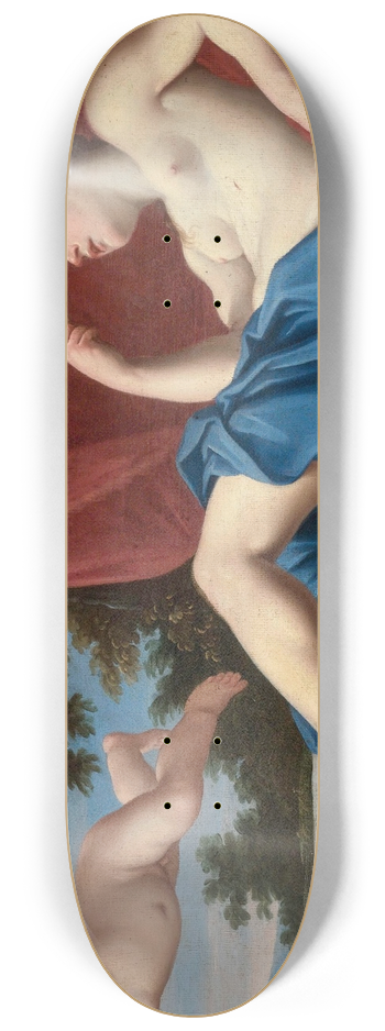 Marcantonio Franceschini - Cupidfleeing From The Woundedvenus 8.25 inch art skate deck