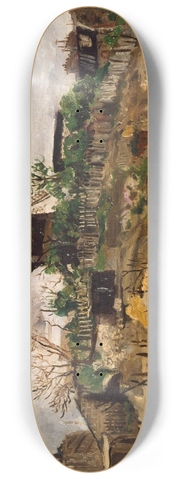 Marcel Leprin - Le moulin de la Galette 8.25 inch art skate deck