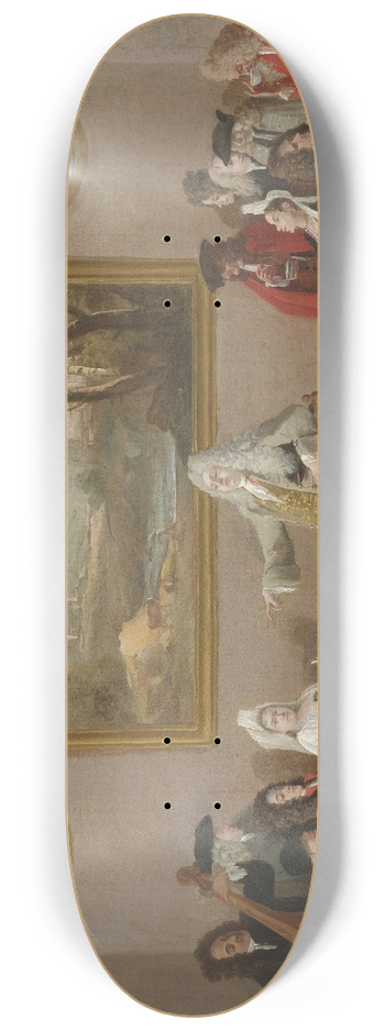 Marco Ricci - An Opera Rehearsal 8.25 inch art skate deck