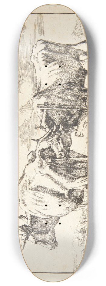 Marcus de Bye - To ker 8.25 inch art skate deck