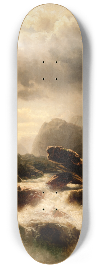 Marcus Larson - Waterfall 8.25 inch art skate deck