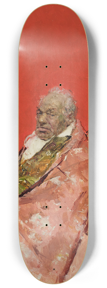 Mariano Fortuny Marsal - An Ecclesiastic 8.25 inch art skate deck