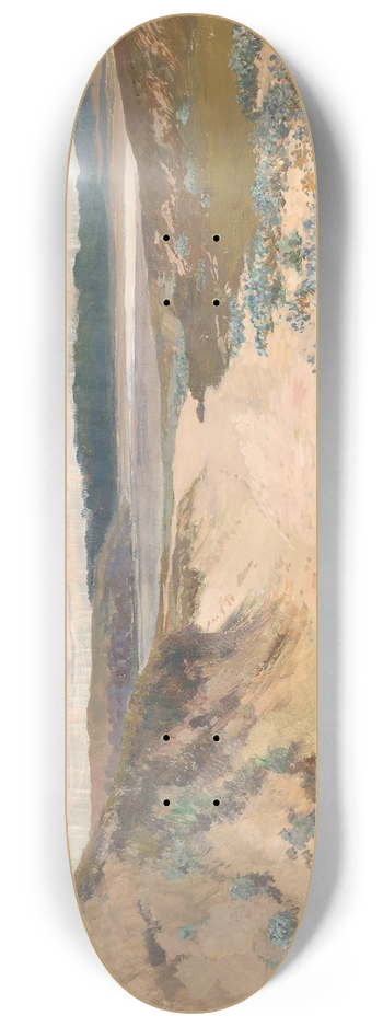 Marie Egner - Dnenlandschaft in der Bretagne 8.25 inch art skate deck