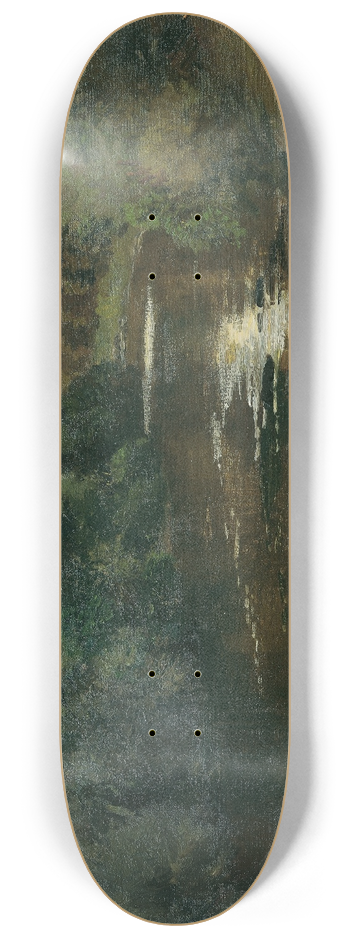 Marie Egner - Waldwasser mit Brcke 8.25 inch art skate deck