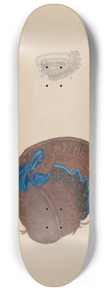 Marie Famularo - Hat 8.25 inch art skate deck