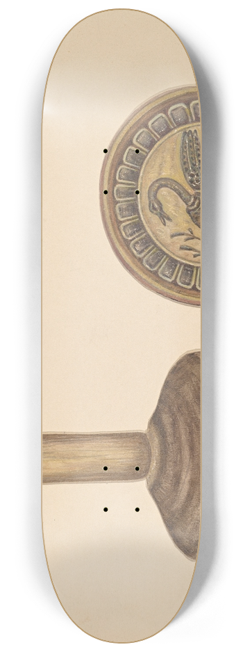 Marie Lutrell - Butter Mold 8.25 inch art skate deck