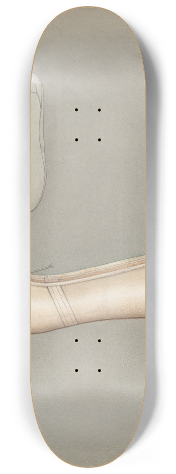 Marie Mitchell - Womans Slipper 8.25 inch art skate deck