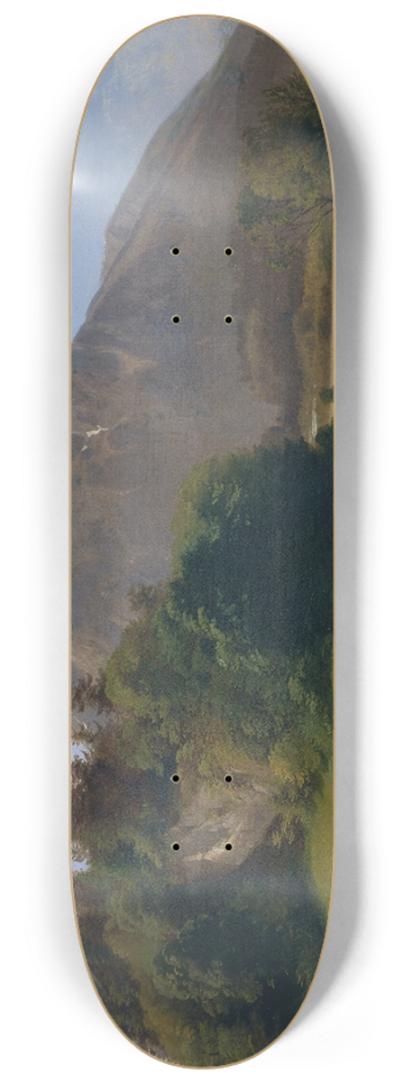 Johann Fischbach - Bei Salzburg 8.25 inch art skate deck