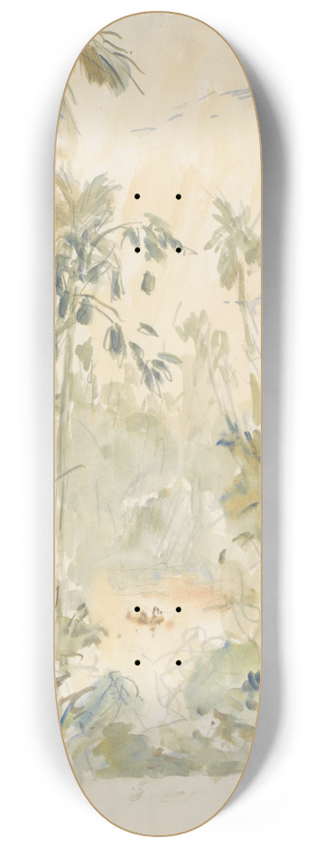 Marius Bauer - Oerwoud van Siam 8.25 inch art skate deck