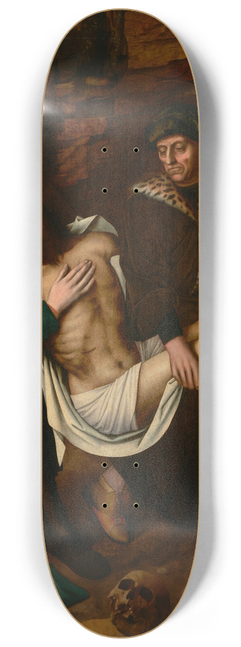 Ambrosius Benson - The Lamentation 8.25 inch art skate deck