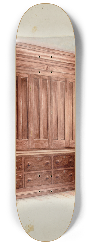 Marius Hansen - Built-in Cabinet 8.25 inch art skate deck