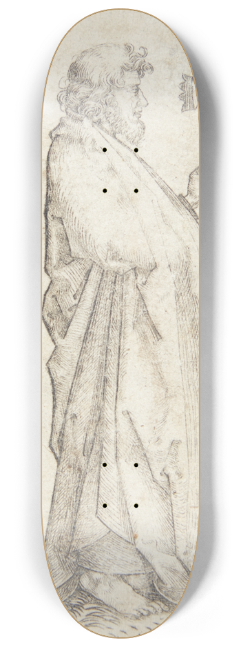 Martin Schongauer - Apostlen Mattus 8.25 inch art skate deck