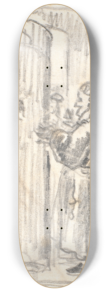 Martinus Rrbye - En gejstlig ved en halvben dr 8.25 inch art skate deck