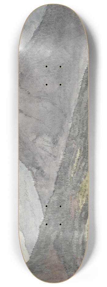 Martinus Rrbye - Fjordlandskab med robd 8.25 inch art skate deck