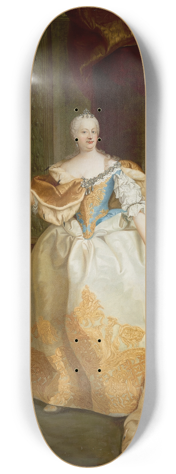 Martin van Meytens - Empress Maria Theresa 8.25 inch art skate deck
