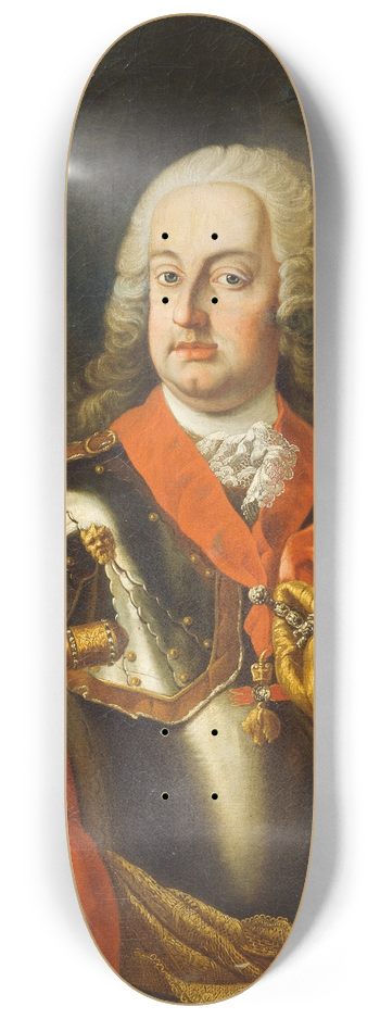 Martin van Meytens - Kaiser Franz I. Stephan von Lothringen 8.25 inch art skate deck