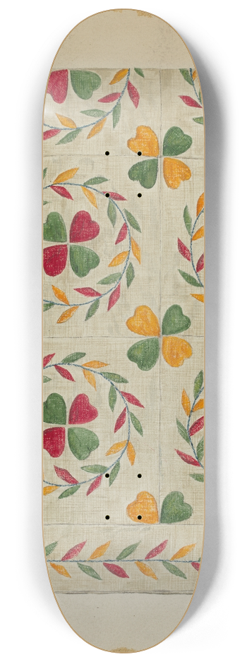 Mary Berner - Quilt (Applique) 8.25 inch art skate deck