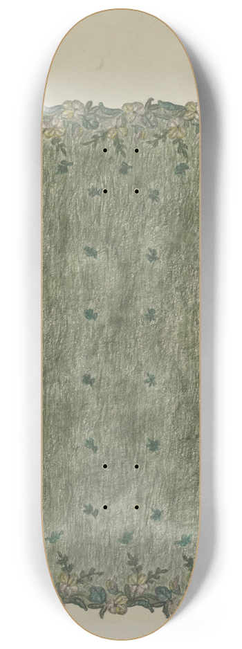 Mary Fitzgerald - Evening Handkerchief 8.25 inch art skate deck