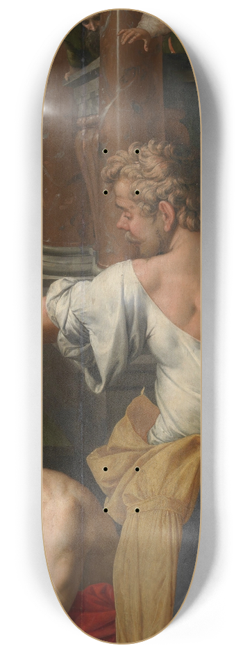 Ambrosius Francken I - Beheading of Saint Georges 8.25 inch art skate deck