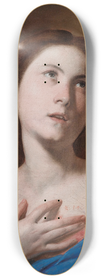 Massimo Stanzione - Saint Agatha 8.25 inch art skate deck