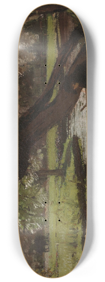 Matthijs Maris - Boat with a Pollard Willow 8.25 inch art skate deck