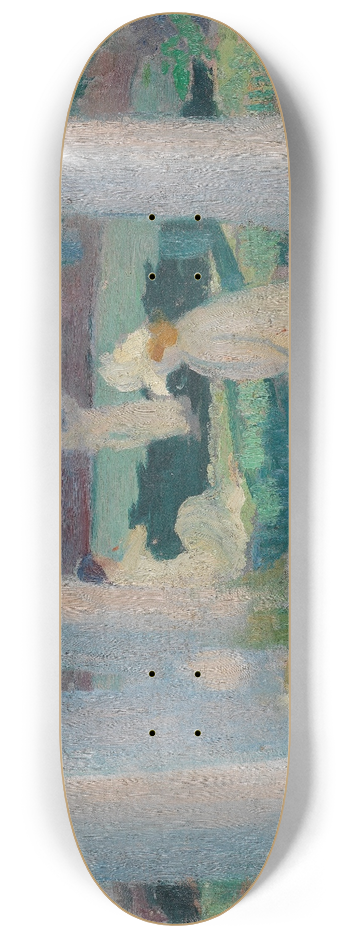 Maurice Denis - Dans la Fort (Baignade  la Mare aux Canes) 8.25 inch art skate deck
