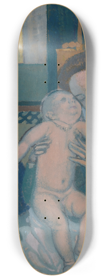 Maurice Denis - Enfant nu, Maternit  la pomme 8.25 inch art skate deck