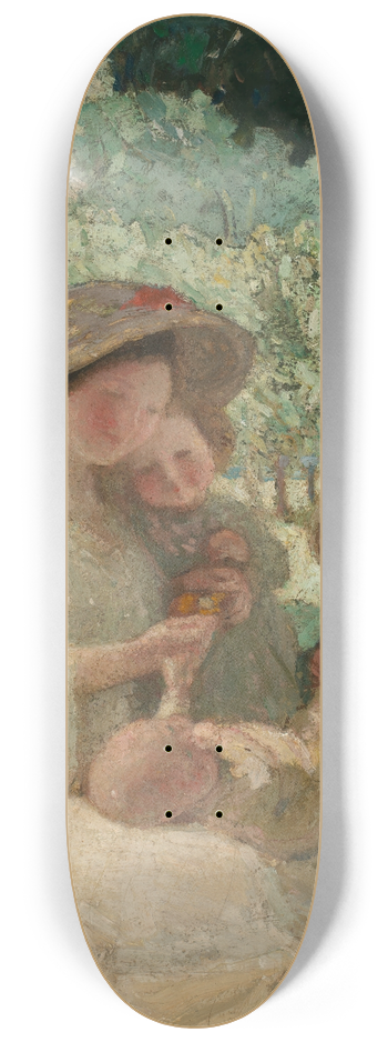 Max Bohm - Springtime in France 8.25 inch art skate deck
