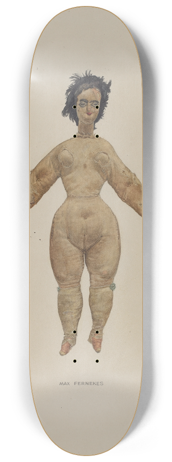 Max Fernekes - Nude Doll 8.25 inch art skate deck
