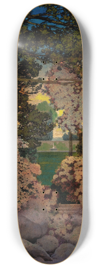 Maxfield Parrish - The Oaks 8.25 inch art skate deck