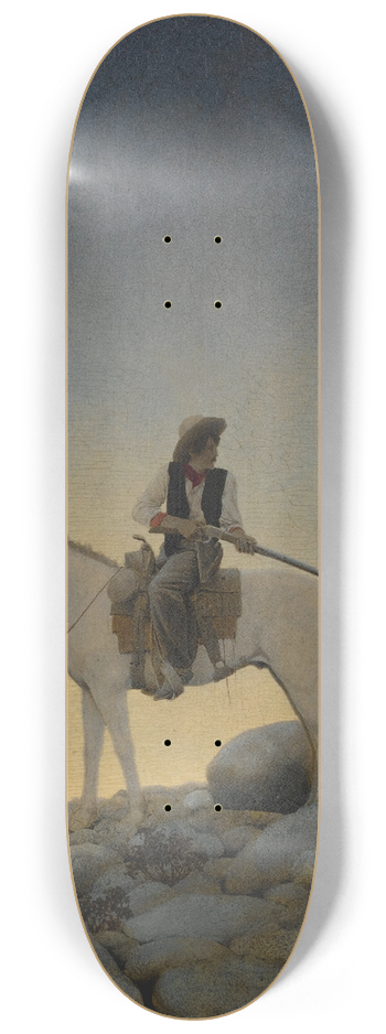 Maxfield Parrish - The Outlaw 8.25 inch art skate deck