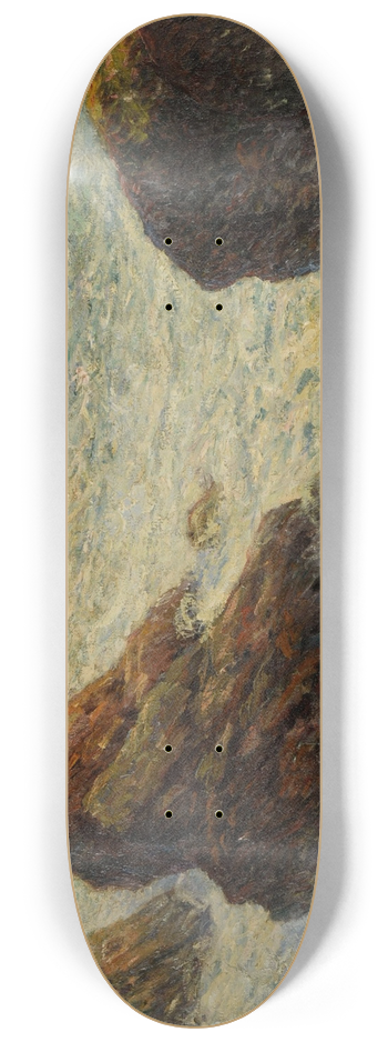 Maxime Maufra - La tempte  Quiberon (Morbihan) 8.25 inch art skate deck