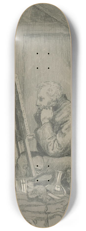 Max Klinger - Maliar 8.25 inch art skate deck