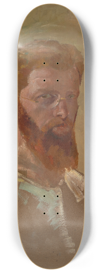 Max Klinger - Selbstbildnis 8.25 inch art skate deck
