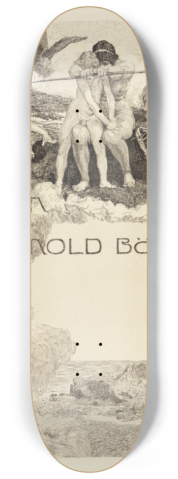 Max Klinger - Widmung (Eine Liebe, Opus X, Blatt 1) 8.25 inch art skate deck