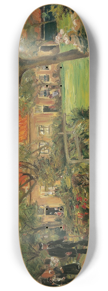 Max Liebermann - Spitalgarten in Edam 8.25 inch art skate deck