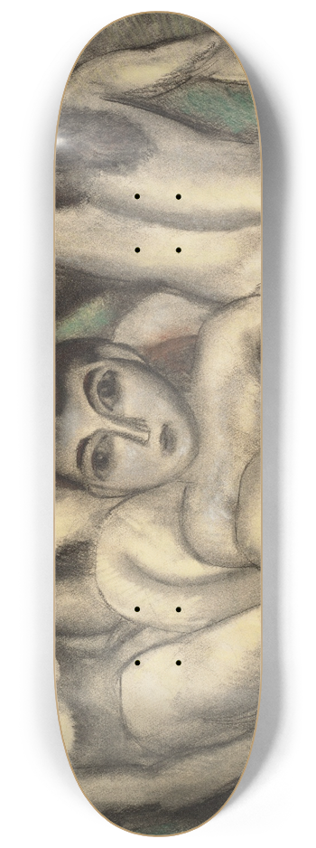 Max Weber - Nudes 8.25 inch art skate deck