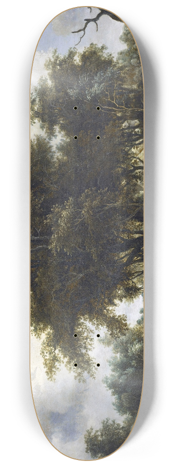 Meindert Hobbema - The Cottage 8.25 inch art skate deck