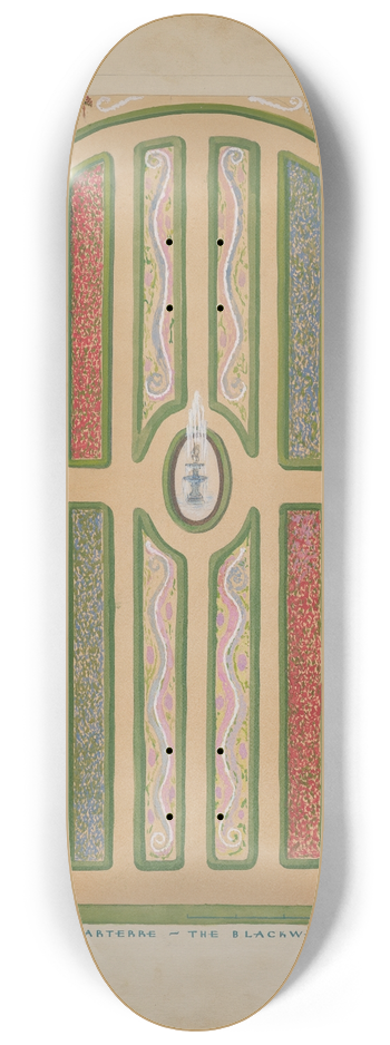 Meyer Goldbaum - Parterre  J. W. Wood 8.25 inch art skate deck