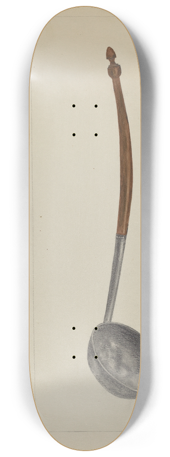 Meyer Goldbaum - Pewter Ladle 8.25 inch art skate deck