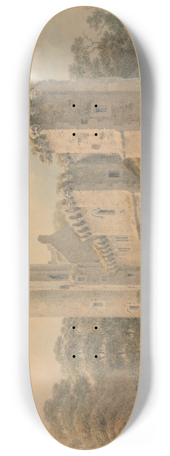 Michael Angelo Rooker - Caister Castle, Norfolk 8.25 inch art skate deck