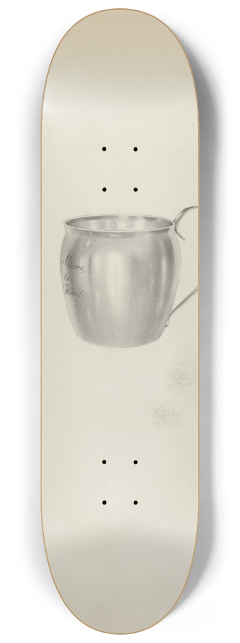 Michael Fenga - Silver Cup 8.25 inch art skate deck