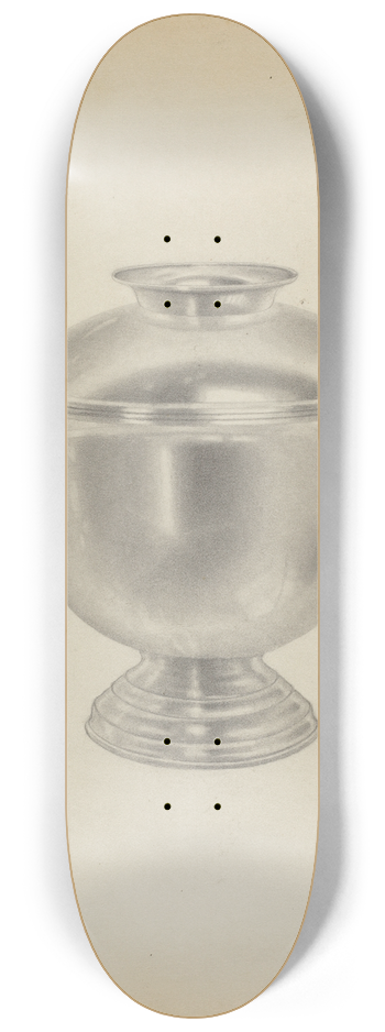 Michael Fenga - Silver Sugar Bowl 8.25 inch art skate deck