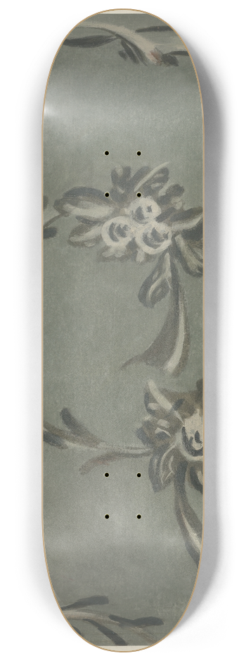 Michael Lauretano - Free Hand Decorated Wall 8.25 inch art skate deck
